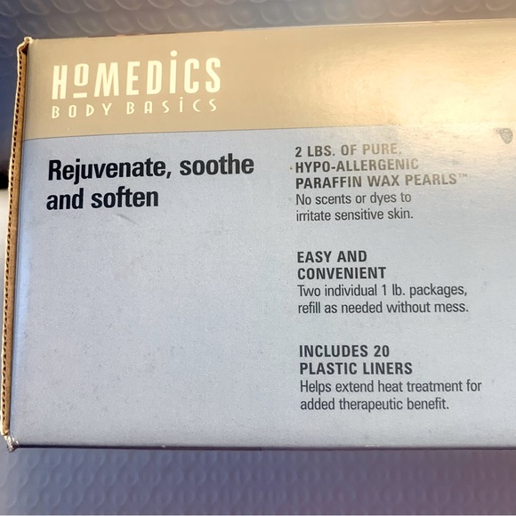 NWT ParaSpa Paraffin Wax Refill 2 lbs Pure Hypo-Allergenic Pearls - Picture 2 of 5